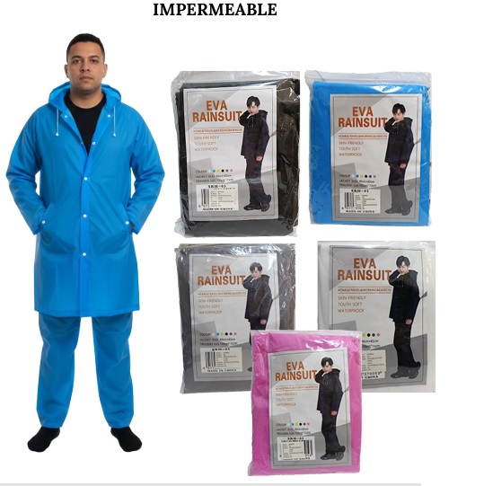 Conjunto Impermeable Chaqueta Pantalon U